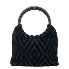 GIORGIOARMANI(ジョルジオアルマーニ) ハンドバッグ - 黒 レザーのサムネイル