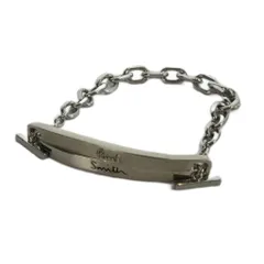 ポールスミス PAUL SMITH ブレスレット アクセサリー ダブルリングモチーフ マンテルチェーン シルバー色 ■GY18 /MQのサムネイル