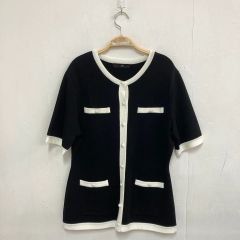 現行♡美品♡プラダ サマーニット シアー ボートネック 七分袖 42 ブラック レディース 現行♡美品♡プラダ サマーニット シアー ボートネック 七