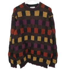 ジョルジュレッシュ GEORGES RECH 長袖 ニット セーター クルーネック 88～96 Lサイズ相当 マルチカラー vt03179926 0605のサムネイル
