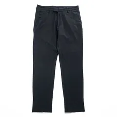 HUGO BOSS テーパード スラックス パンツ M ブラック ストレッチ Hendris 183 ルーマニア製のサムネイル