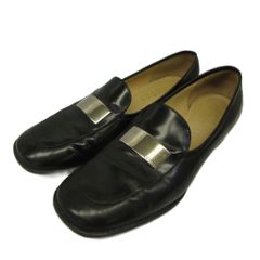 vintage 80-90s PRADA ローファー ダークブラウン - メルカリ
