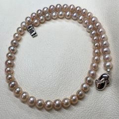 伊勢志摩英虞湾産あこや真珠 3.5-4mm パールネックレス 42cm - メルカリ 伊勢志摩英虞湾産あこや真珠 3.5-4mm パールネックレス 42cm - メルカリ