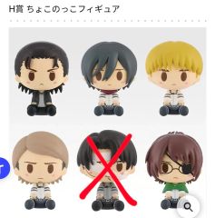 進撃の巨人 一番くじ まとめ売り ちょこのっこ17個 計46個 - メルカリ