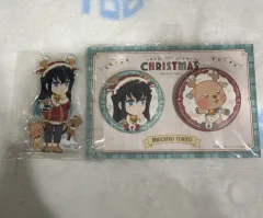 鬼滅の刃 時透 無一郎 2025 クリスマス アクリル+バッジ セット