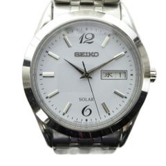 SEIKO ソーラー 極美品 メンズ 腕時計 デイデイト コンビ 稼働品