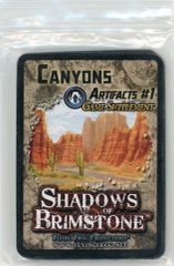 [Used] Board Game: Shadows of Brimstone: Canyons Artifacts #1 Game Supplement (English Version)