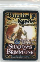 [Used] Board Game: Shadows of Brimstone: Burning Sands Game Supplement (English Version)