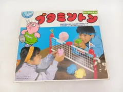 昭和レトロ ゲーム ブタミントン アナログゲーム_Y9310のサムネイル