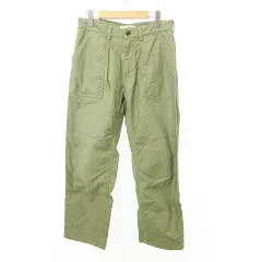 ユナイテッドアローズ UNITED ARROWS 美品 チノパン 1114-246-8019 ボトム ジップフライ Sサイズ カーキのサムネイル