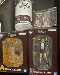 ハイキュー 一番くじ 北信介 宮治 フィギュア キタキツネブランケット 
