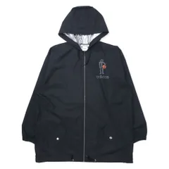 adidas 90年代 シェルパーカー ナイロンジャケット 176 ブラックのサムネイル