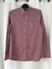 メンズ Massimo Dutti レッド ギンガム CHECK SI Mのサムネイル