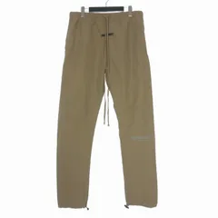 エフオージー エッセンシャルズ FOG ESSENTIALS NYLON TRACK PANTS ドローストリング トラックパンツ ワークパンツ L OLIVE カーキのサムネイル