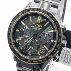 ✨新品　シチズン アテッサ【CC4078-51E】世界限定1900本 限定品 GPS衛星電波受信 ソーラー 電波 メンズ　腕時計〈最大５年保証〉