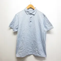 プラステ PLST 半袖 ポロシャツ カットソー L ブルーのサムネイル