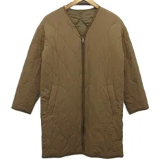 B&Y ユナイテッドアローズ BEAUTY&YOUTH ビューティー&ユース キルティングジャケット ブルゾン Vネック ベージュ 約M ■YHS4のサムネイル