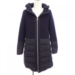 希少カラー☆美品 HERNO 切替 ダウンコート ウール 人気デザイン 40 
