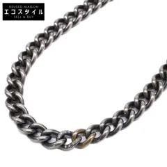 hum　ハム　美品 et-N62s SV925 x K18 ハムエタ チェーンのサムネイル