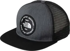 ザ・ノース・フェイス THE NORTH FACE アウトドア メッセージメッシュキャップ キッズ Kids' Message Mesh Cap 帽子 子供 小学生 ロゴ入り 男の子 女の子 親子コーデ サイズ調節可能  NNJ02406 Z MIXグレ