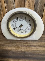 Vintage SEIKO Marble Clock QZ341W (1984) - メルカリ