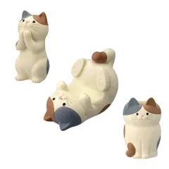 고양이 스마트폰 스탠드, 안경 스탠드, HAMILO, 펜 스탠드, 스마트폰 홀더, 안경 홀더, 3개 세트