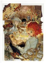 約束のネバーランド 複製原画 キービジュアル 直筆サイン入り - メルカリ
