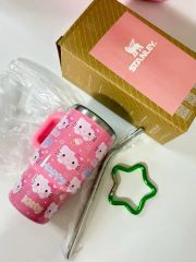 レトロ Hello kitty ハローキティ ステンレスボトル 水筒 スケーター