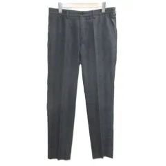 ジョセフオム JOSEPH HOMME パンツ スラックス チェック 48 W82 L相当 チャコールグレー /Xのサムネイル