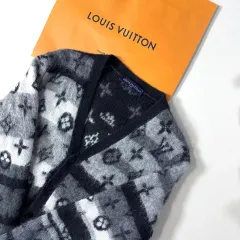 百貨店購入/L ルイヴィトン モヘアウール バッグのサムネイル