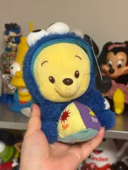 レア ディズニー正規品 ベイビー クマのプーさん x COOKY MONSTER ぬいぐるみ