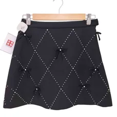 リリーブラウン Lily Brown L.B CANDY STOCK ビジューリボンミニスカート レディース JPN：1 のサムネイル