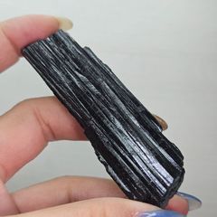 ブラックトルマリンインクォーツ 丸玉 スフィア - メルカリ