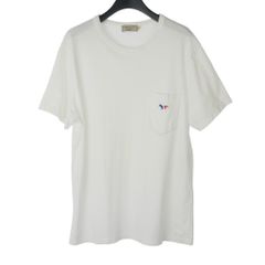未使用タグ付き メゾンキツネ チラックス Tシャツ S アイボリー - メルカリ