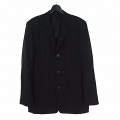 ワイズフォーメン Y's for men 3B ウールギャバジン テーラードジャケット ブレザー ブラック 黒 MZ-J03-100のサムネイル