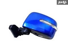 スズキ 純正 MH23S ワゴンR ドアミラー サイドミラー 左 左側 助手席側 LH 電動格納 7ピン ZCW パールメタリックカシミールブルー 即納 Q-1のサムネイル