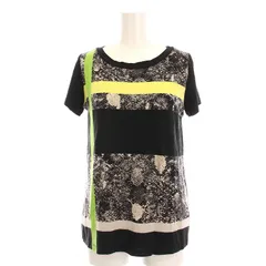マレーラ MARELLA Tシャツ カットソー 半袖 総柄 S 黒 39711941 /YMのサムネイル