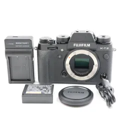 ■極上品■ FUJIFILM X-T2 ボディ ブラック ミラーレス一眼カメラ 富士フィルムのサムネイル