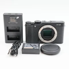 ■良品■ FUJIFILM X-M1 ボディ ブラック ミラーレス一眼カメラ 富士フィルムのサムネイル