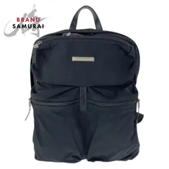 HUNTING WORLD ハンティングワールド ブラック 黒 シルバー金具 ナイロン/レザー リュック・デイパック バックパック メンズ 600318【中古】のサムネイル