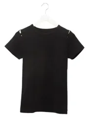 ダイアグラム グレースコンチネンタル Diagram GRACE CONTINENTAL フライスTシャツ カットソー ブラック 黒 無地 半袖 丸首 トップス 36のサムネイル