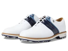 フットジョイ メンズ シューズ スニーカー FootJoy Premiere Series Packard Golf Shoes Previouseason WhiteNavyBlue ホワイトのサムネイル