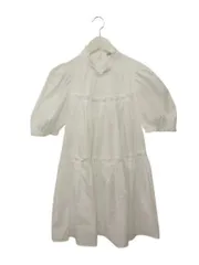 ダブルスタンダードクロージング ダブスタ DOUBLE STANDARD CLOTHING ティアード チュニック  38 五分袖 ブラウス パフスリーブ ホワイト 白 トップスのサムネイル