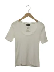 ディー&ジー ドルガバ ドルチェ&ガッバーナ D&G Tシャツ S 半袖 リブ カットソー スクープネック ホワイト 白 トップスのサムネイル