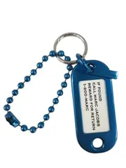 マークジェイコブス MARC JACOBS キーホルダー バックチャーム プレート 青 ブルー 小物のサムネイル