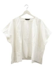 春夏✨MOYURU 萌 モユル ドット柄 シアーブラウス ゆったり 変形 