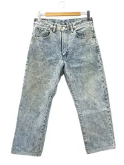 リーバイス Levi's 502XX 復刻 デニムパンツ ジーンズ 日本製 ケミカルウォッシュ ブルー W32のサムネイル