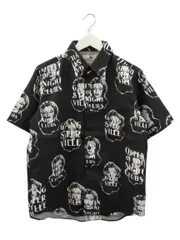ギャングスタービル GANGSTERVILLE QUEEN OF THE NIGHT CLUBS - S/S SHIRTS GSV-20-SS-22 半袖 プリント シャツ L ブラック トップスのサムネイル