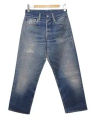 スリック SLICK Trompe I'oeil Denim Pants トロンプルイユ デニムパンツ 1 ブルー系 ボトムス ジーンズのサムネイル