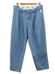 ソフネット SOPHNET. 26SS × ディッキーズ DICKIES BOLDーFIT TUCK JEANS SPNTー260090 タックジーンズ 4 インディゴブルー ワイド デニムパンツ ボトムスのサムネイル